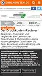 Mobile Screenshot of druckkosten.de